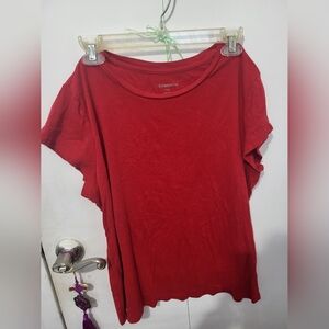Plain Red T Shirt